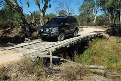 Lock 7 Road Old Wooden Bridge