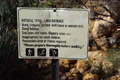 Nature Trail Sign