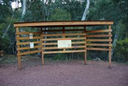 Track Junction and Bus Shelter