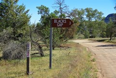 Blacks Gap Turnoff 