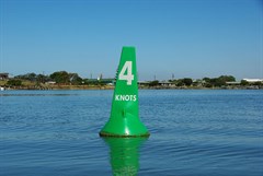 Green Marker 4 Knots Buoy