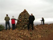 Atop Mt Caernarvon on a winters day