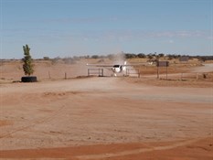Burnouts in the Outback!  Crazy!!!