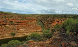 View from the ridge on the loop walk