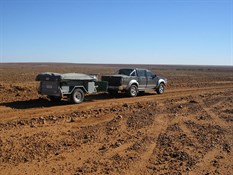 Gibber plains along the Bore Track