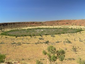 Wolfe Ck Crater