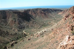 Not quite the Pilbara. Charles Knife Canyon - Exmouth