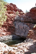 Rock pool at Doolena Gorge