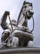 Chinggis in stainless