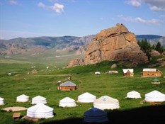 Terelj National Park near UB