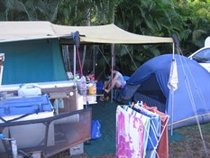 Our Camp at Howard Springs