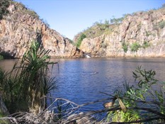 The Plunge Pool at Edith Falls NP