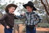 Gus and Bill havin a laugh