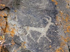 Petroglyphs in KAZ