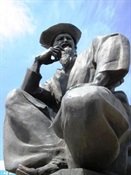 Sculpture in Almaty KAZ