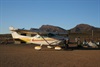 The plane for my flight over Wilpena