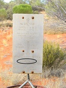 Hand marked distance to Laverton.