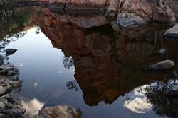 Perfect reflections in the fading light