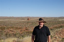 On top of the mighty dune to the east of HR