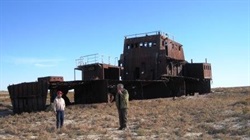 Aral Sea High and Dry