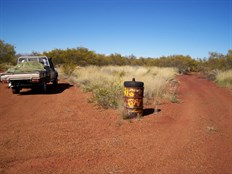 Turnoff to Oil Well