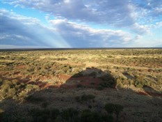 View before sunset