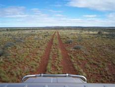 West towards Carnarvon Range