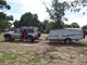 Car and Trailer at Horsham