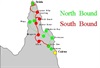 Our Cape York Trip Map