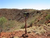 Visitor book at the crater