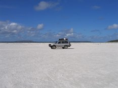 River mouth crossing into Fitzgerald NP