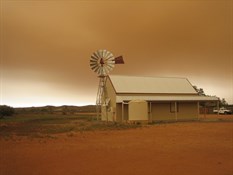 Dust Storm Over Silverton NSW  September 2008