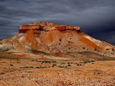 Painted Desert in sombre mood