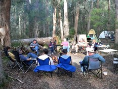 Big Camp happy hour
