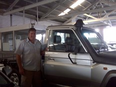 Visiting it at the dealership just after New Year