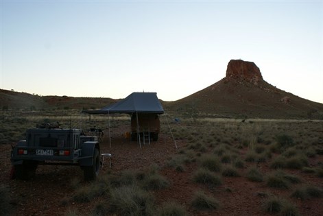 Camped at Darlsen Pinnacle - June 2010