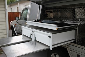 Drawers tables and top slide
