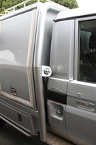 New fuel filler mounted to side protection bar