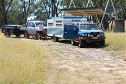 Lunch stop between Mt Moffatt and Mitchell