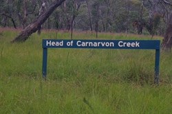 Head of Carnarvon Creek
