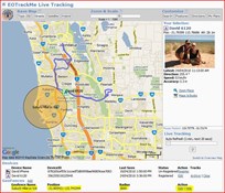 Geofence view Hillarys WA