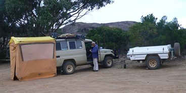 Troopy with trailer 
