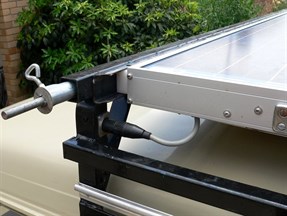 C channel for HDPVC runner, Tent pole in cross member, 