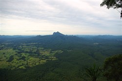 Mt Warning and surrounding landscape