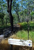 the walking track is well marked 