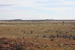 Diorite Hill and West Hill from small hill near Bedford Range