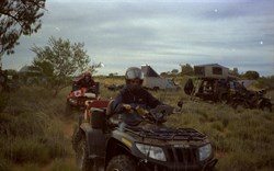 Myself and Mick leaving for recon