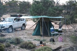 Campsite at Googs Lake