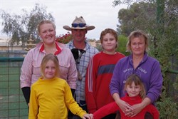 Jade, Nathan, Patsy and her children