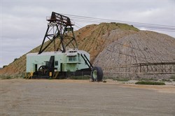The Bucyrus Erie Walking Dragline